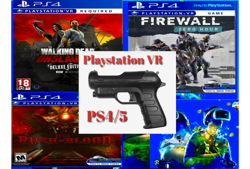 Playstation Movie Arma Pistola Ps4